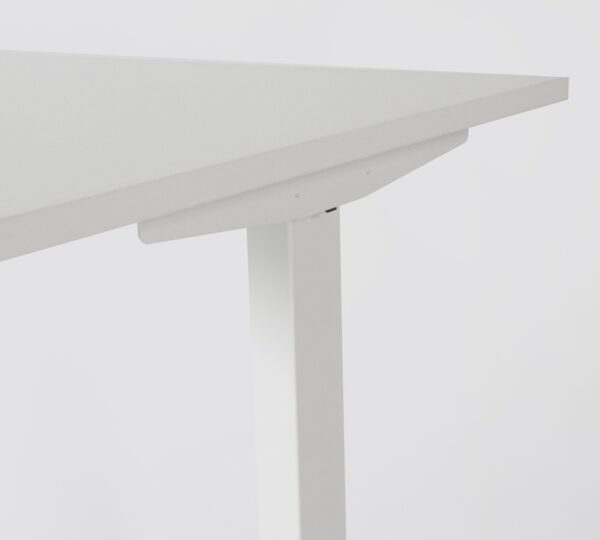 StandUp elektrisch höhenverstellbares Tischgestell, Tischsäule, weiß