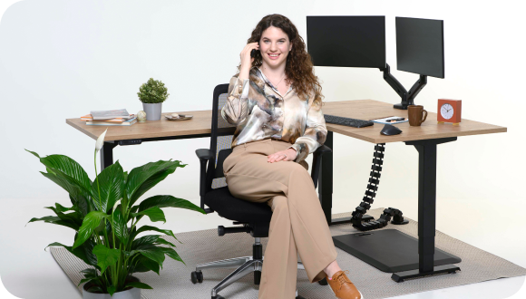 StandUp Pro Ecktisch höhenverstellbarer Ecktisch
