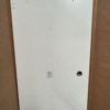 Tischplatte, Weiß, 180 x 80 cm mit Kabeldurchlass – Bild 3