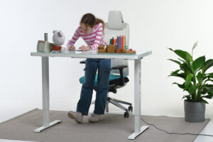 StandUp Compact höhenverstellbarer Tisch für Schüler und HomeOffice